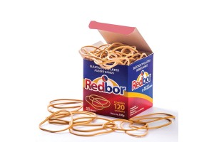 ELASTICO LATEX REDBOR 100 GRS CX 120 UNI