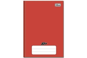 CADERNO CD BROCHURA 140X200 TILIBRA 96 FLS VERMELHO
