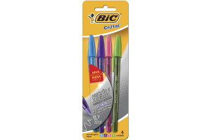 CANETA ESFEROGRAFICA BIC FASHION ULTRA FINE PCT C/04