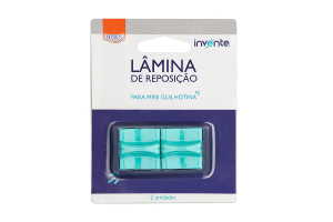 LAMINA PARA MINI GUILHOTINA A4 - BLISTER C/ 2UN