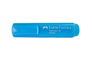 MARCA TEXTO FABER CASTELL PASTEL 46 AZUL