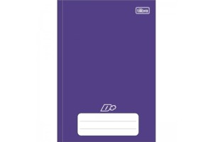 CADERNO BROCHURA CD 1/4 D+ ROXO 48F
