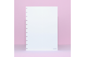 REFIL POP DISC GRANDE PAUTADO COM COLUNA C/ 50 FOLHAS 90G/M2