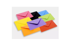 ENVELOPE PARA CARTA 114X162MM CORES AVULSA