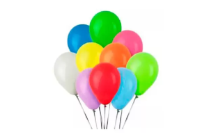 BEXIGA PIC PIC N 09 PCT COM 50 UNI CORES SORTIDAS